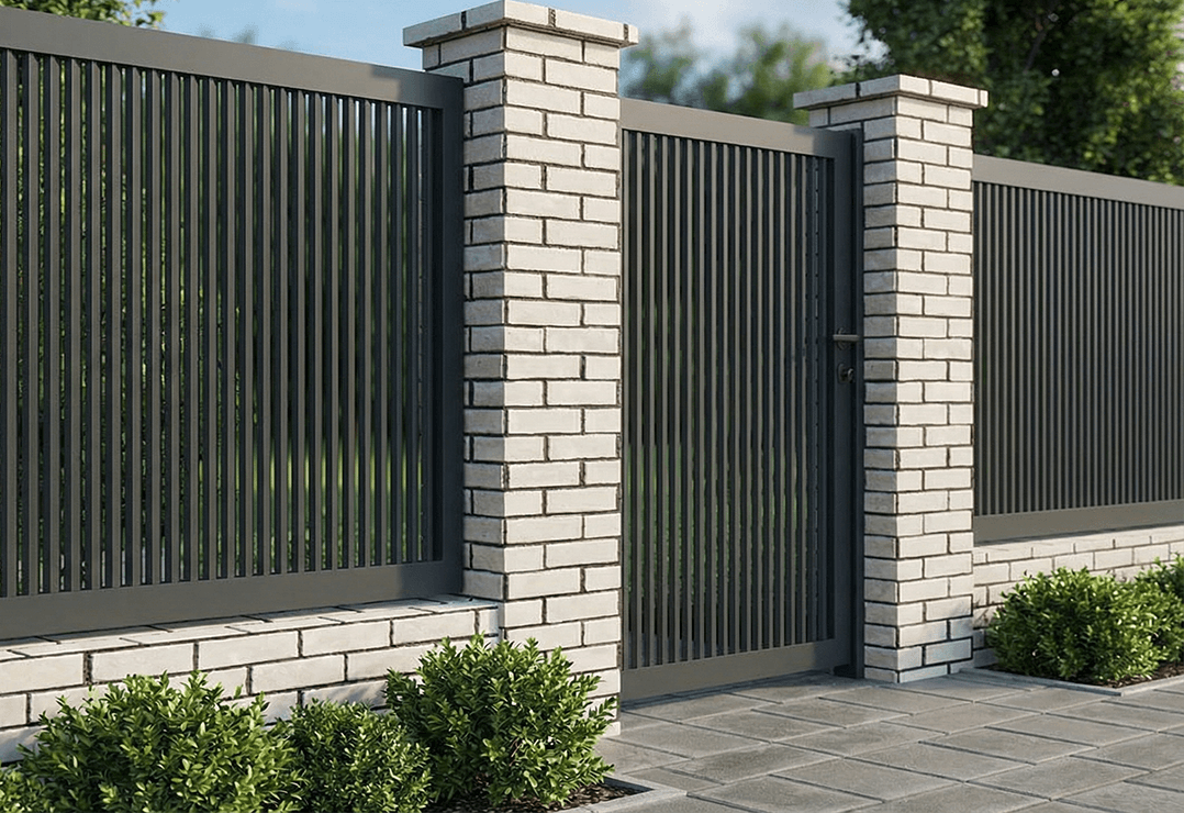 Portiță Profile Verticale INSIDE U-45 — Jet black, Stone grey, Basalt grey