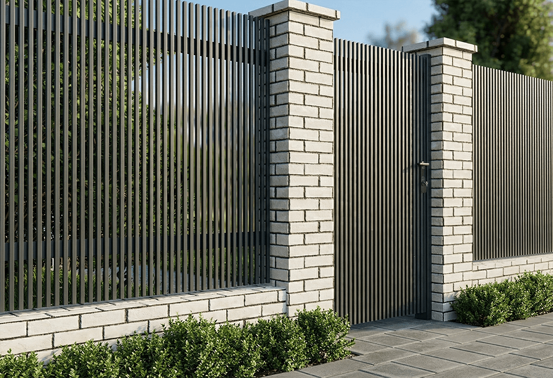 Portiță Profile Verticale 20x20 — Jet black, Stone grey, Basalt grey