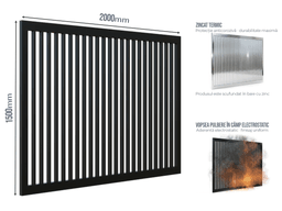 Gard Profilat INSIDE PAS 60 — Gard Profilat INSIDE PAS 60 Jet black