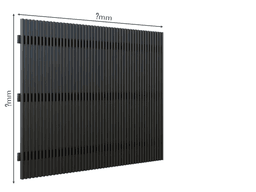 Gard Profilat Verical 40x20 PAS 20 — Dimensiuni la COMANDA