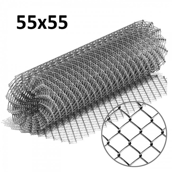 Plasa Rabita Metal Simplu Ochi 55x55 - Plasa Rabita Metal Simplu Ochi 55x55 d-2.1mm