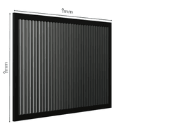 Gard Profilat INSIDE U-45 PAS 10 — Dimensiuni la COMANDA