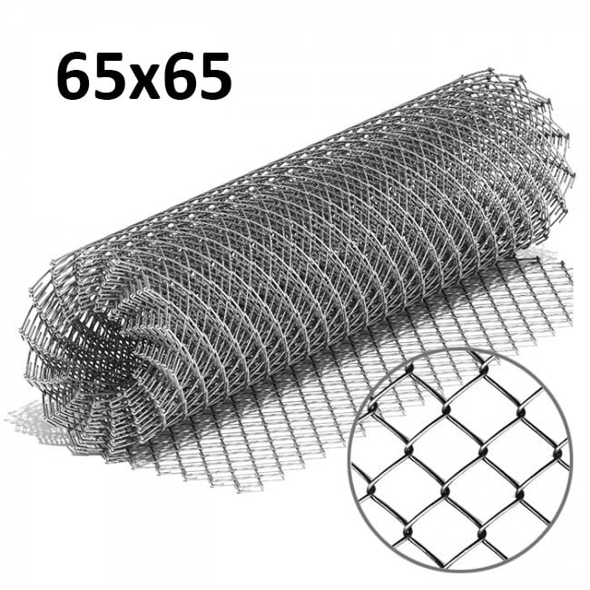 Plasa Rabita Metal Zincat Ochi 65x65 - Plasa Rabita Metal Zincat Ochi 65x65 d-2.1mm