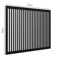 Gard Profilat INSIDE PAS 60 — Dimensiuni la COMANDA